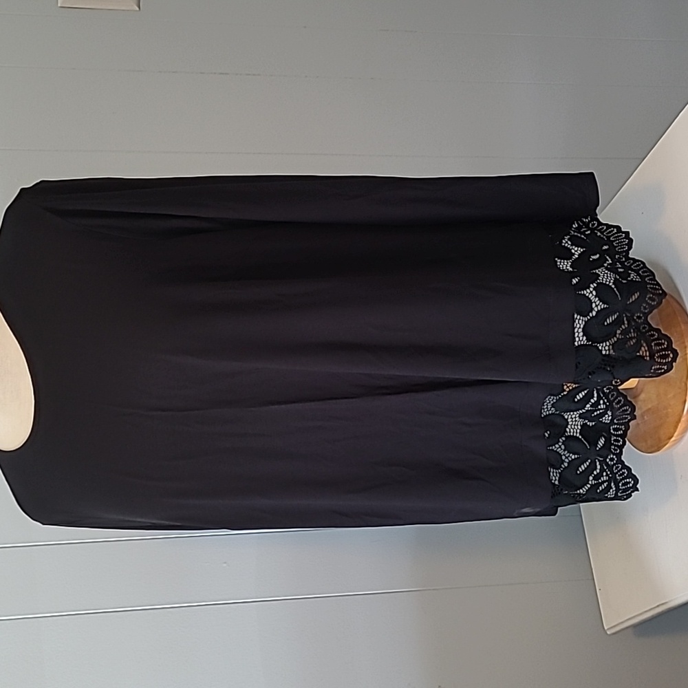 J.Jill Weaver Collection Top With Lace Accent